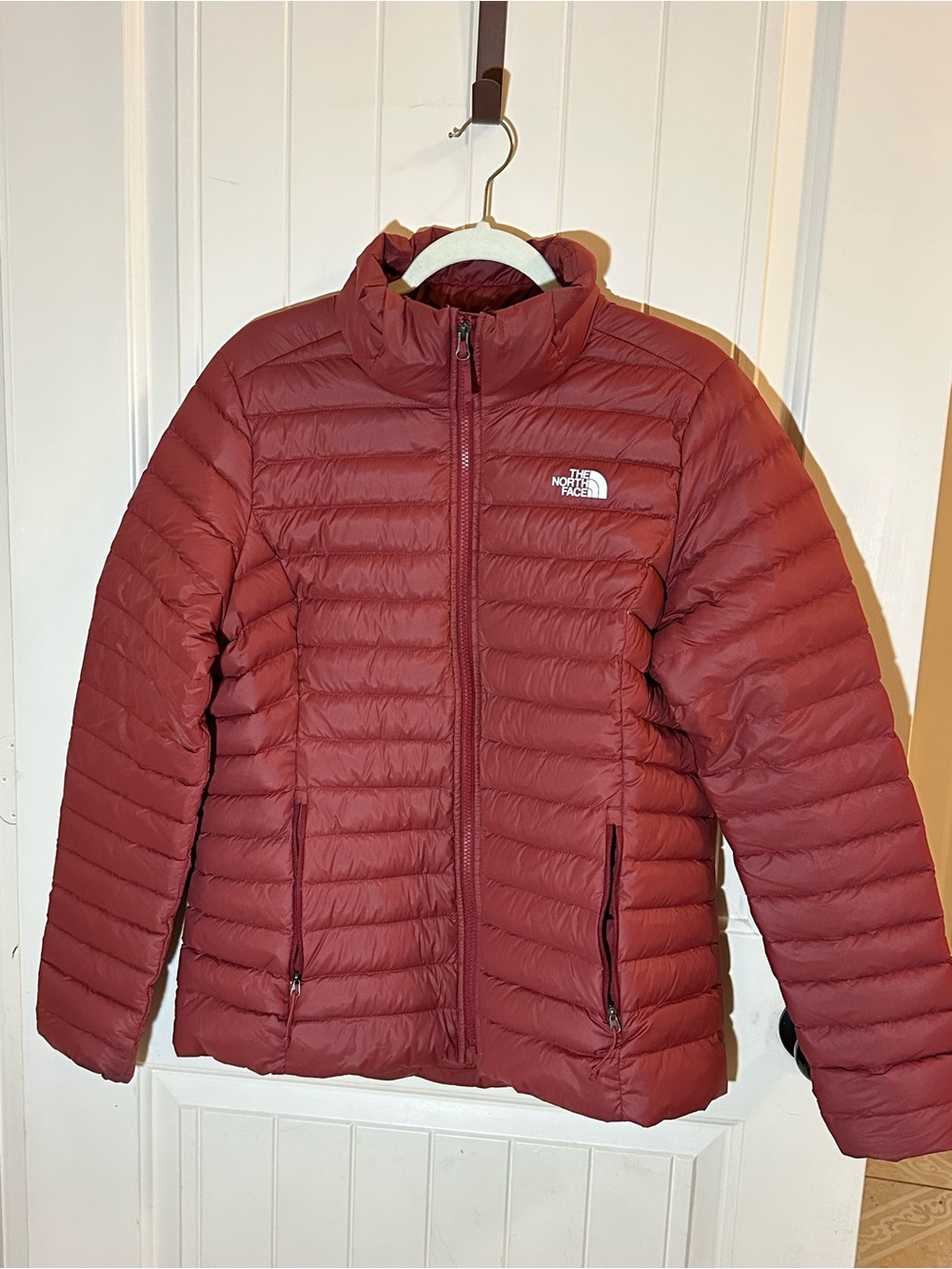 The North Face Kids' Maroon Quilted Lightweight Puffer Jacket